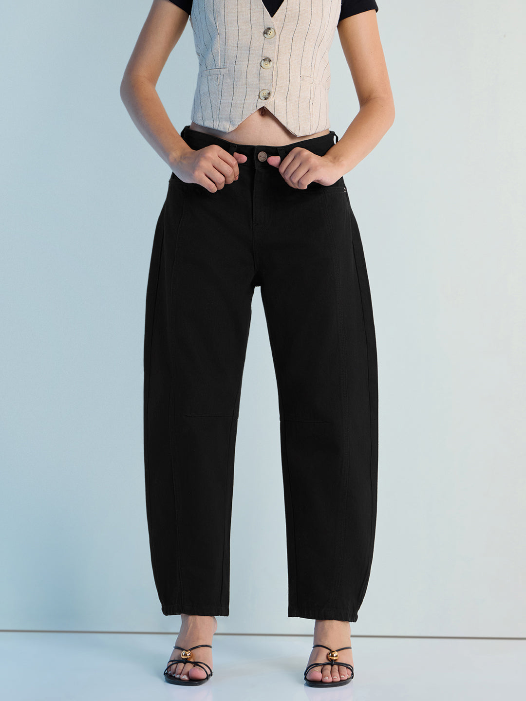 Womens Boot Cut Strech Denim Jeans Pant
