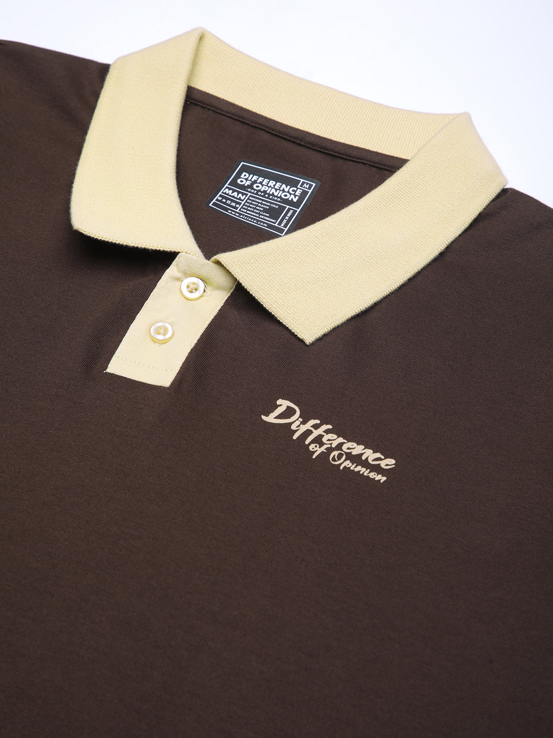 Mens Half Sleeve Polo Neck Back Printed Relaxed Fit Tshirts
