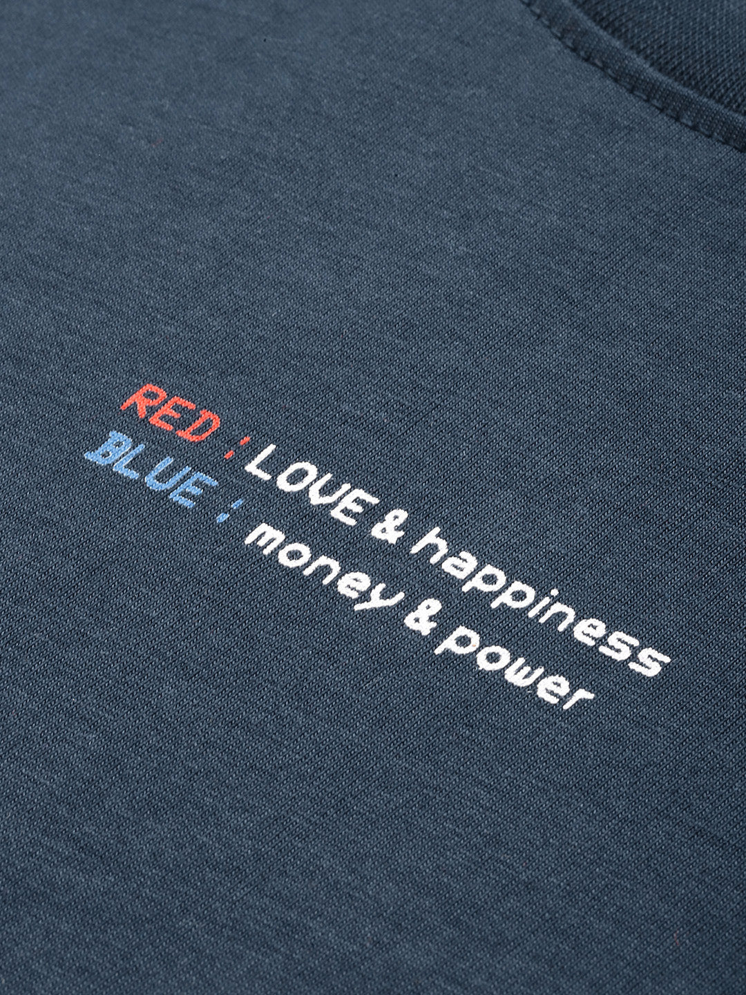 Womens Half Sleeve Round Neck Back Printed Oversized Fit Tshirts