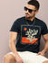Mens Half Sleeve Round Neck Printed Regular Fit Tshirts