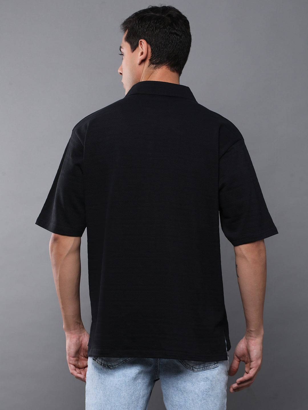Mens Half Sleeve Round Neck Oversized Fit Co-Ords