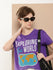 Womens Half Sleeve Round Neck Printed Boxy Fit Tshirts