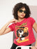 Womens Half Sleeve Round Neck Printed Regular Fit Tshirts