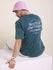 Mens Half Sleeve Round Neck Back Printed Oversized Fit Tshirts
