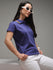 Womens Half Sleeve Polo Neck Solid Regular Fit Tshirts
