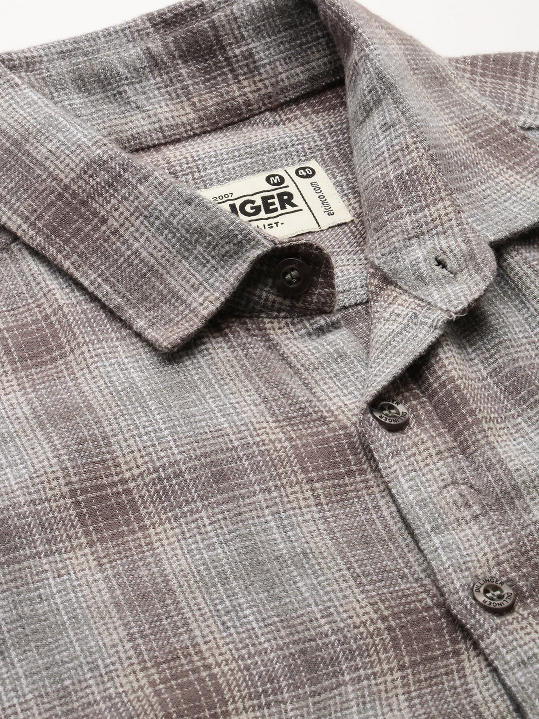 Men Checked Full Sleeve Shirt With Pocket