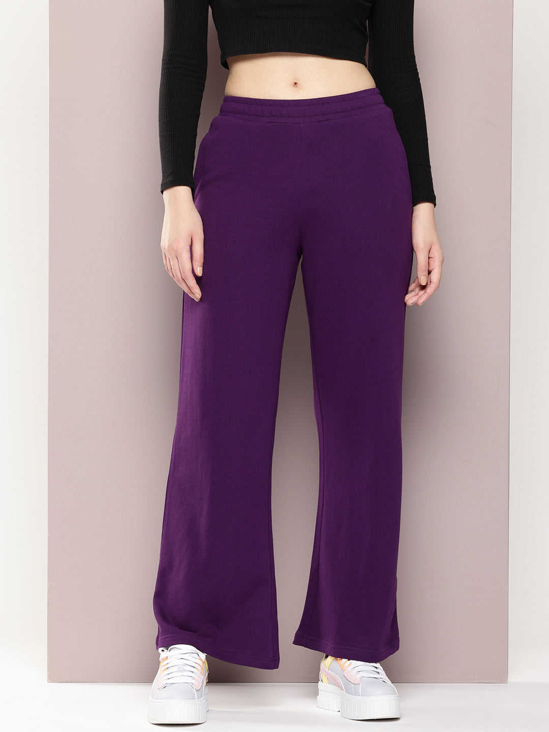 Women Ultra Soft Drapey Cotton Extra Baggy Korean Pant
