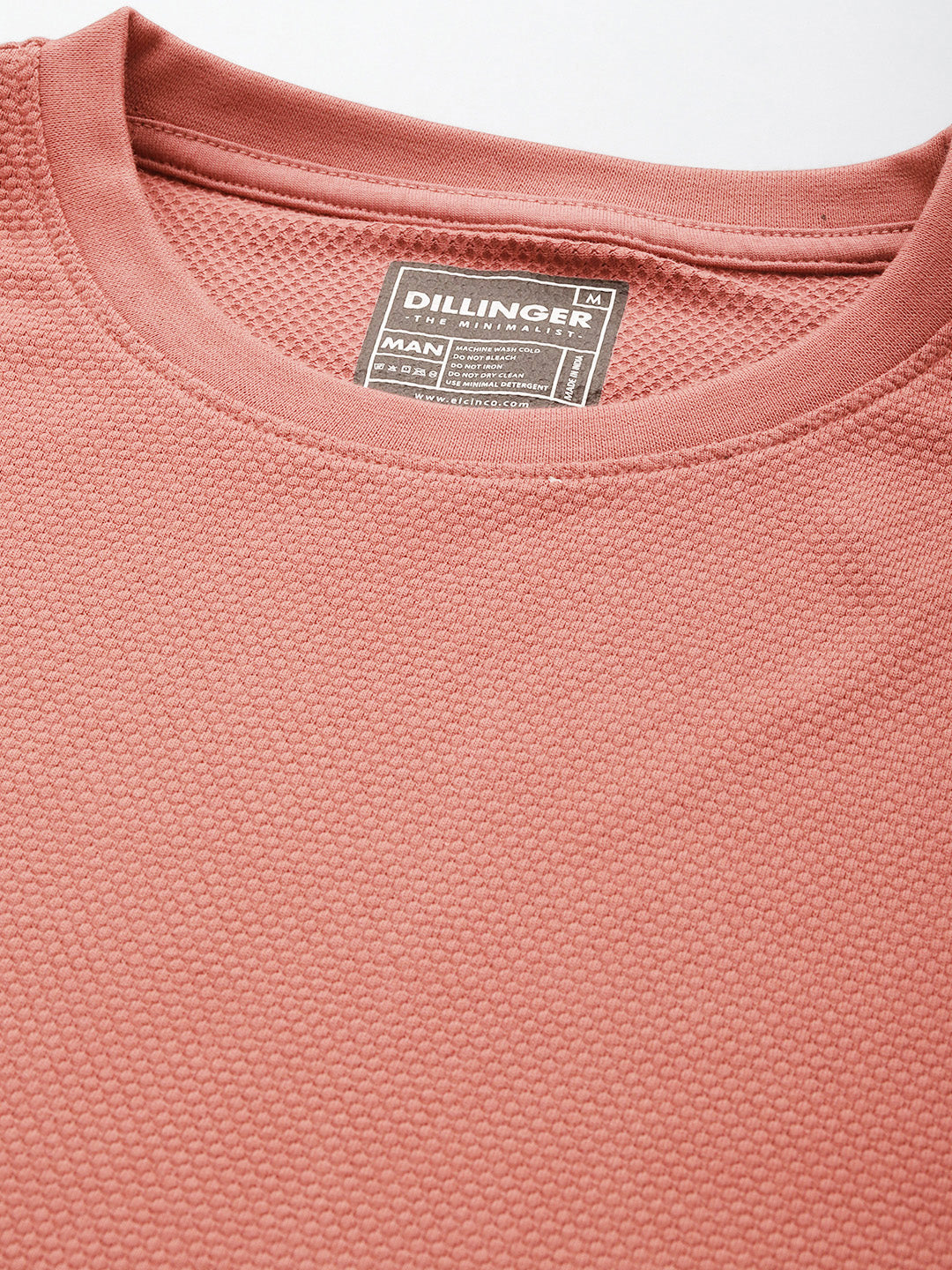 Mens Full Sleeve Round Neck Solid Regular Fit Tshirts