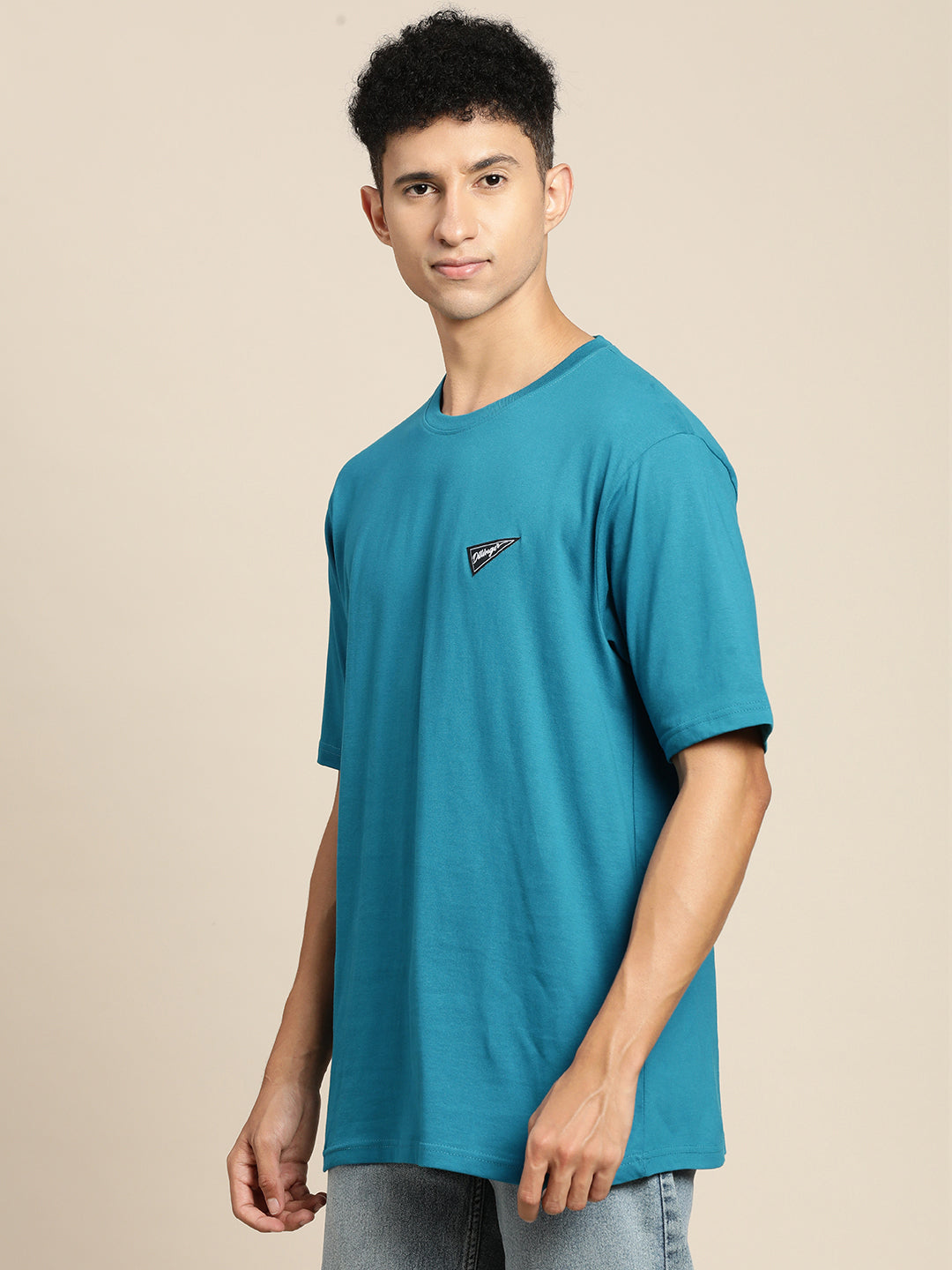 Mens Half Sleeve Round Neck Oversized Fit T-Shirts