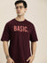 Mens Half Sleeve Round Neck Oversized Fit T-Shirts