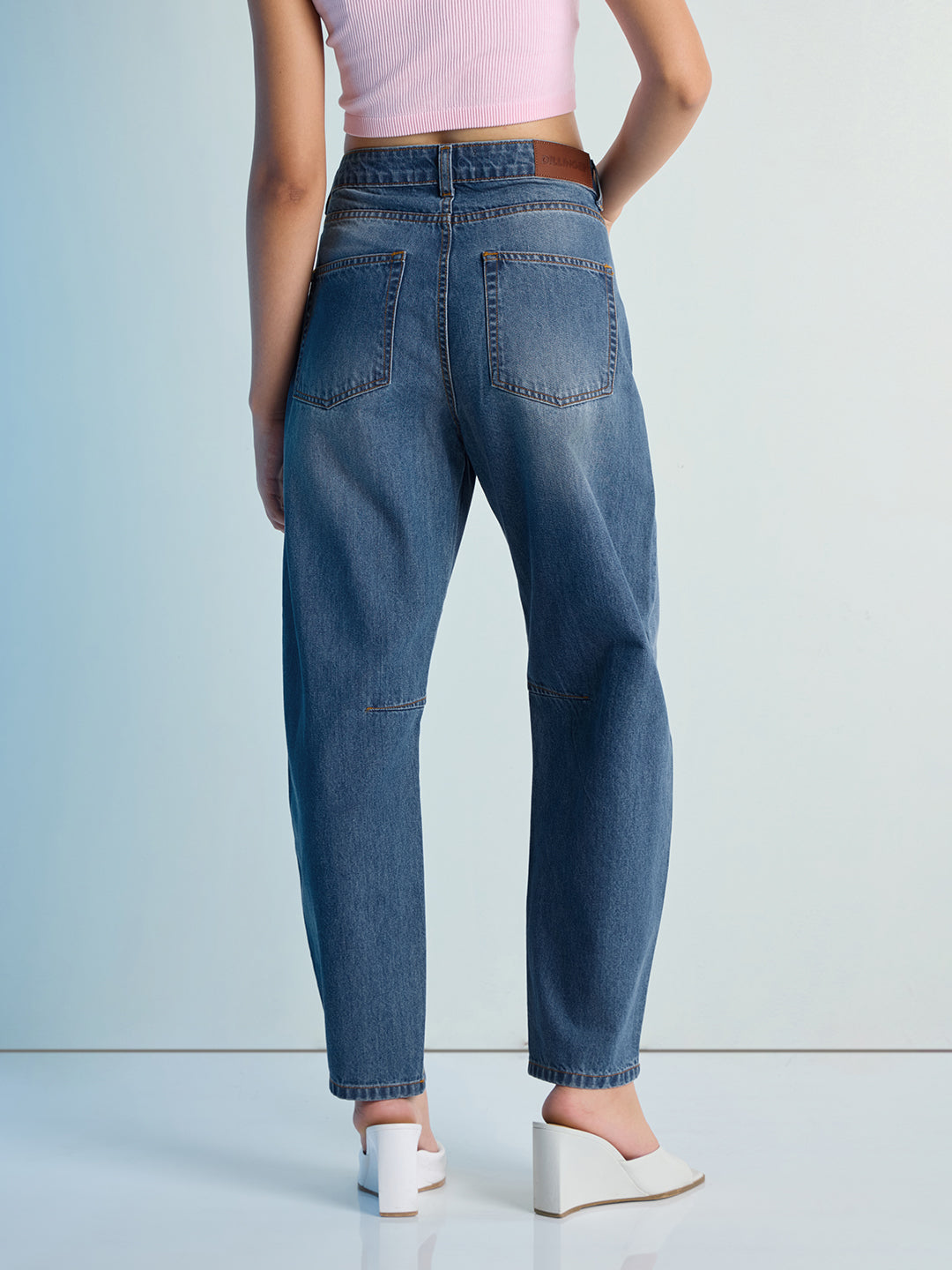 Womens Boot Cut Strech Denim Jeans Pant