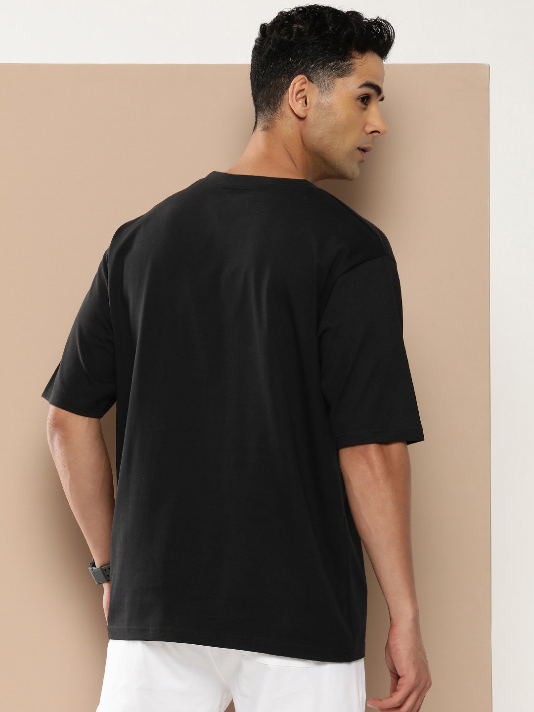Mens Half Sleeve Round Neck Oversized Fit T-Shirts