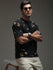 Mens Half Sleeve Round Neck All-Over Printed Oversized Fit Tshirts