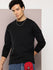 Mens Full Sleeve Round Neck Solid Regular Fit Tshirts