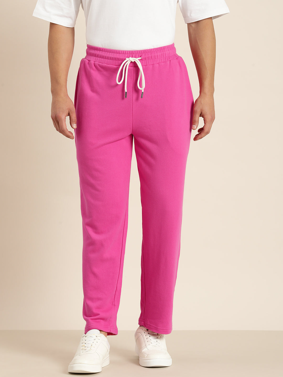 Men Lightweight Relaxed Fit Baggy Korean Pant