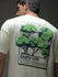 Mens Half Sleeve Drop Shoulder Printed Oversized Fit T-Shirts