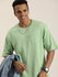 Mens Half Sleeve Round Neck Oversized Fit T-Shirts