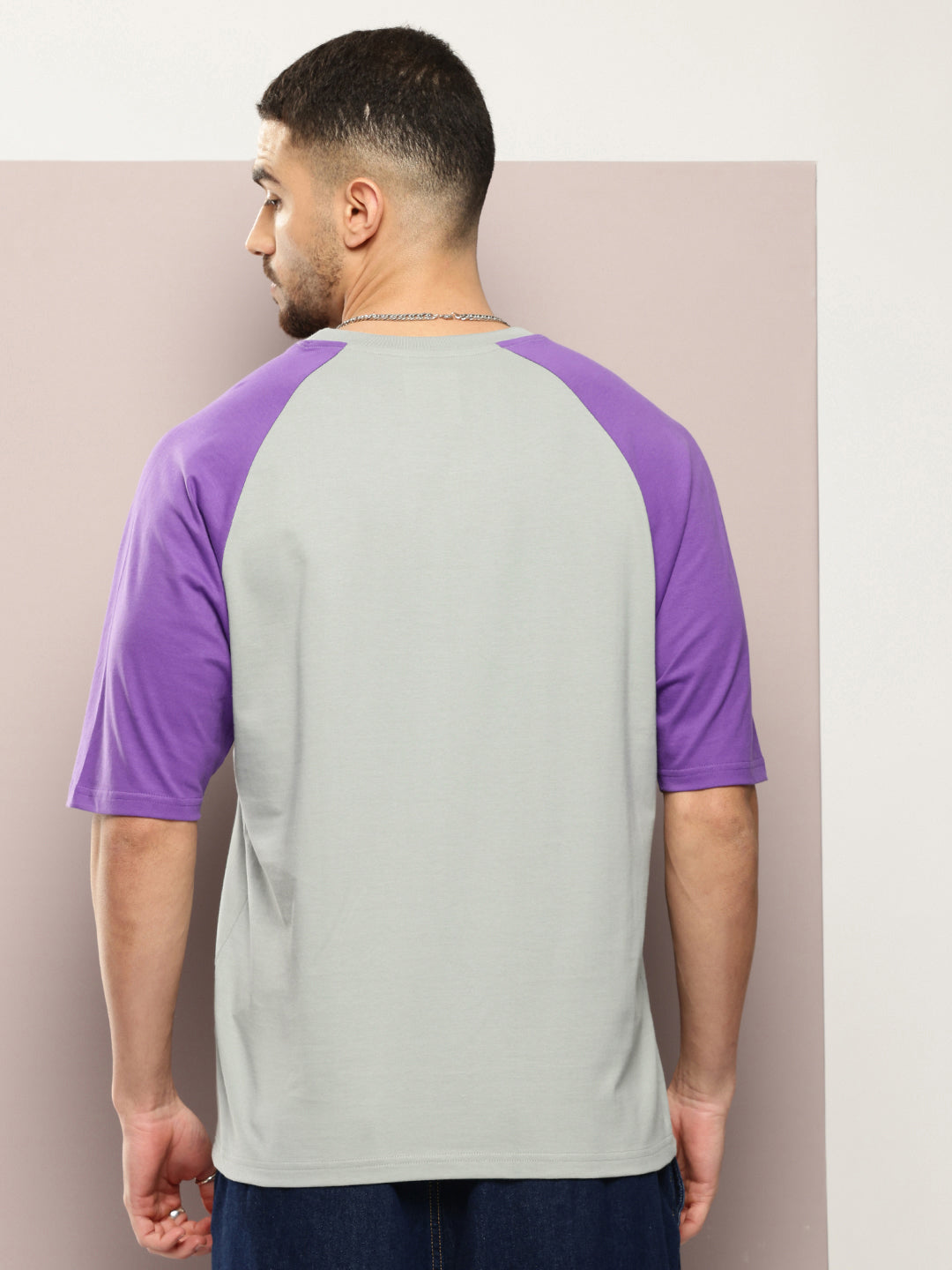 Mens Half Sleeve Round Neck Printed Oversized Fit Tshirts