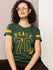 Womens Half Sleeve Round Neck Printed Boxy Fit Tshirts