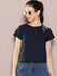 Womens Half Sleeve Round Neck Embroidery Regular Fit Tshirts