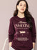 Womens Full Sleeve Round Neck Printed Oversized Fit Tshirts
