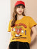 Womens Half Sleeve Round Neck Printed Boxy Fit Tshirts