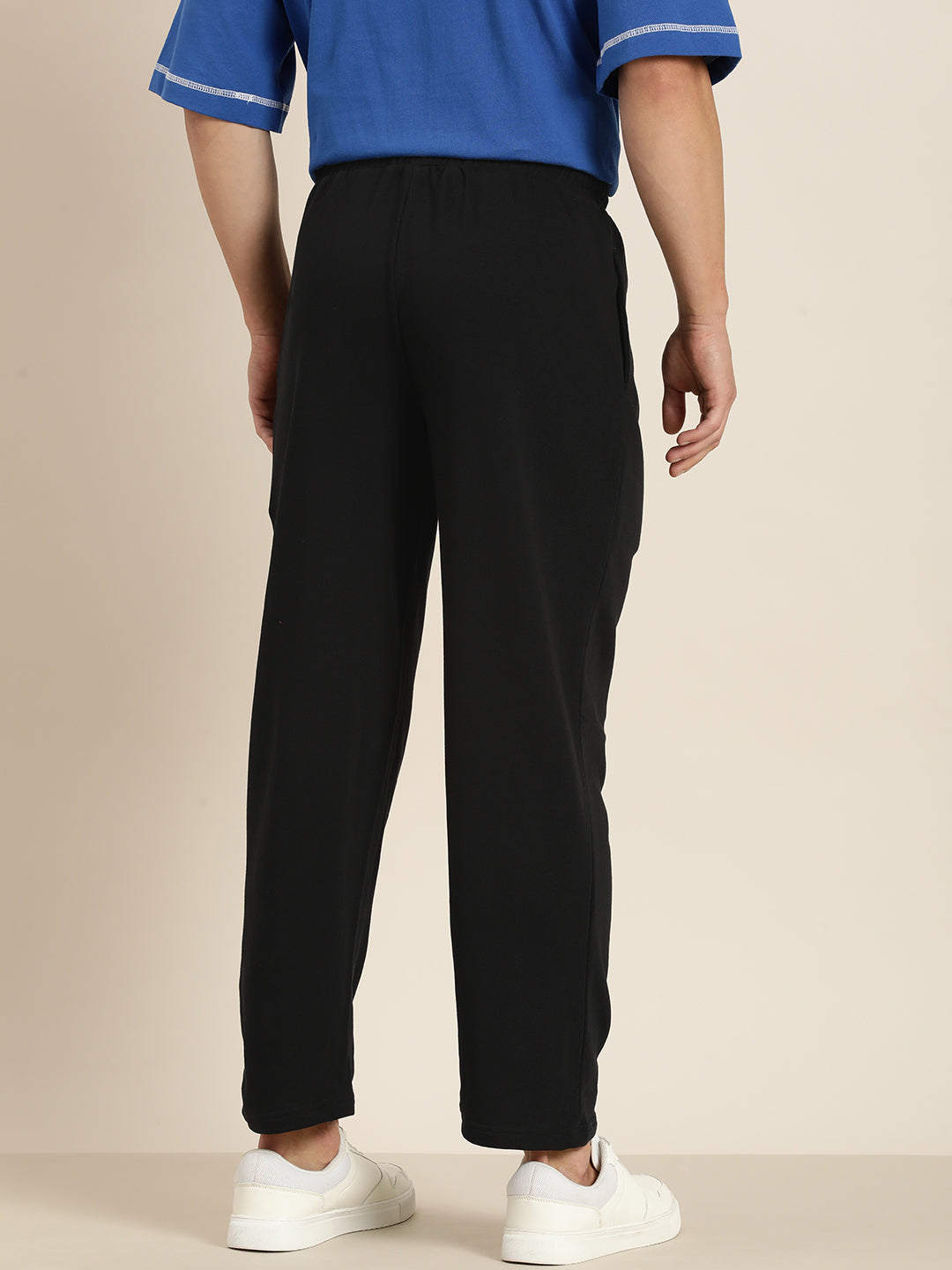 Men Lightweight Relaxed Fit Baggy Korean Pant