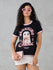 Womens Half Sleeve Printed Regular Fit Tshirt