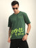 Mens Half Sleeve Round Neck Printed Oversized Fit Tshirts