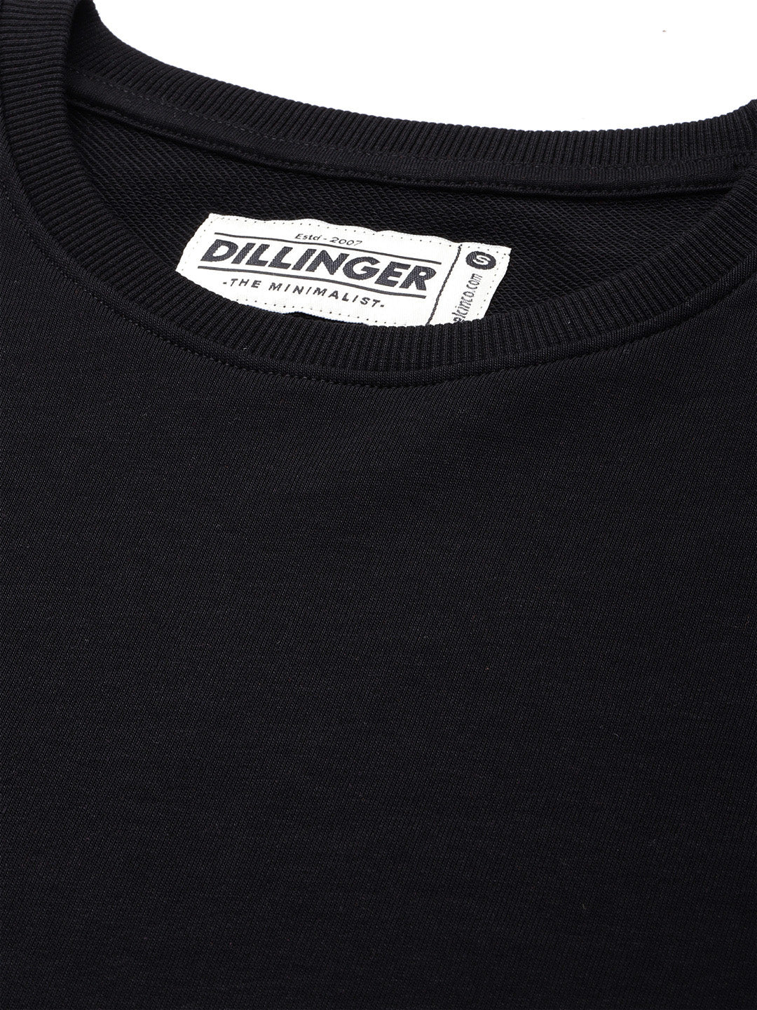 Womens Full Sleeve Round Neck Solid Boxy Fit Tshirts