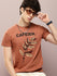 Mens Half Sleeve Round Neck Printed Regular Fit Tshirts