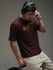 Mens Half Sleeve Round Neck Printed Oversized Fit Tshirts