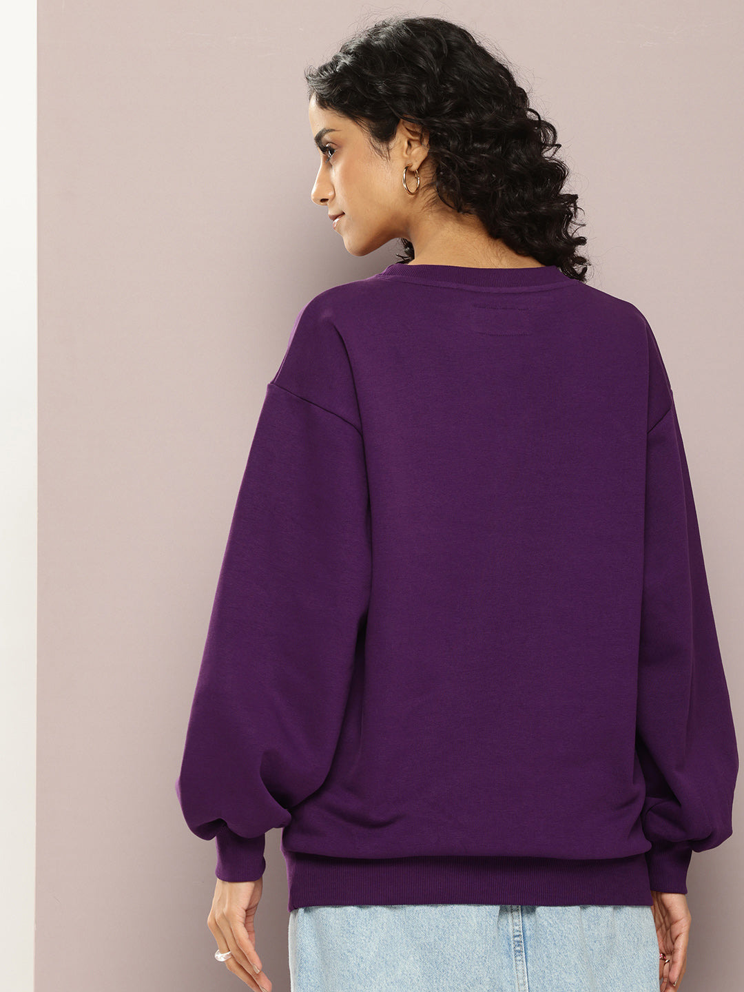 Womens Long Sleeve Oversized Sweatshirt