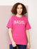 Womens Half Sleeve Round Neck Oversized Fit T-Shirts