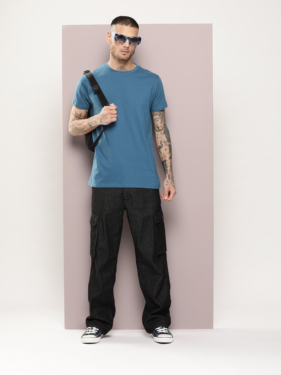 Mens Half Sleeve Round Neck Regular Fit T-Shirts