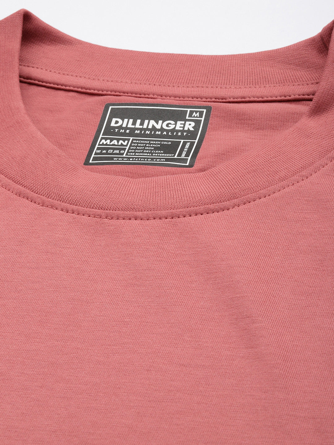 Mens Half Sleeve Round Neck Solid Oversized Fit Tshirts