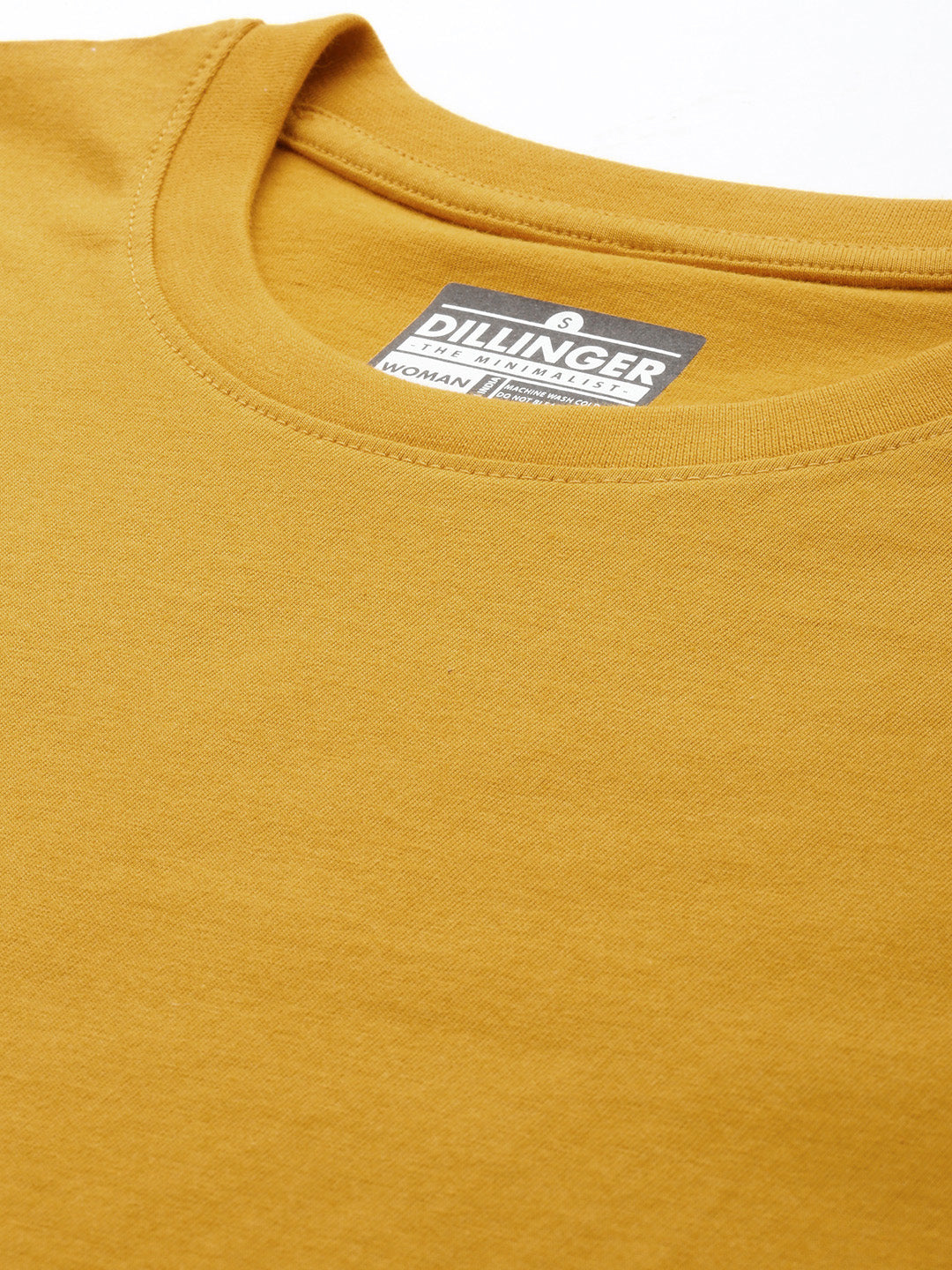 Womens Half Sleeve Round Neck Solid Regular Fit Tshirts