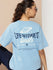 Womens Half Sleeve Round Neck Back Printed Oversized Fit Tshirts
