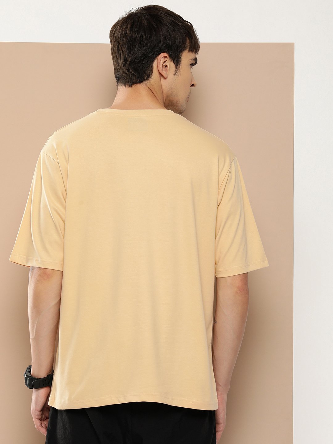 Mens Half Sleeve Round Neck Oversized Fit T-Shirts
