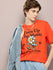 Womens Half Sleeve Round Neck Printed Oversized Fit Tshirts