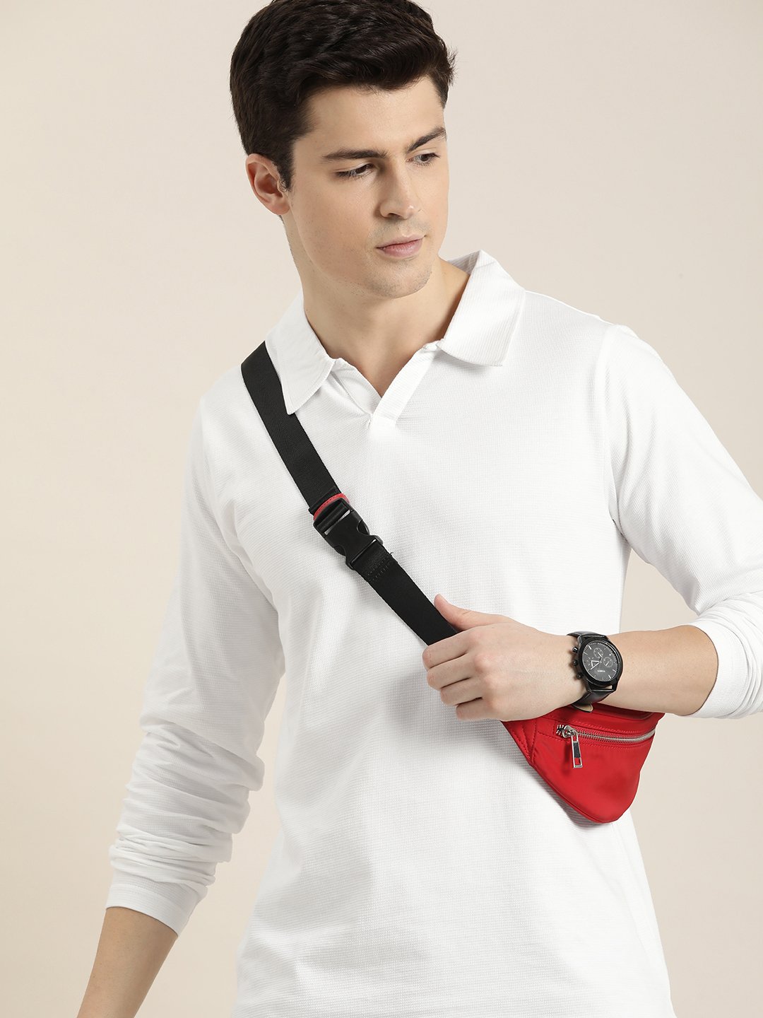 Mens Full Sleeve Regular Fit Polo T-Shirts