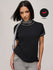 Womens Embroidery Regular Fit Cotton T-Shirt