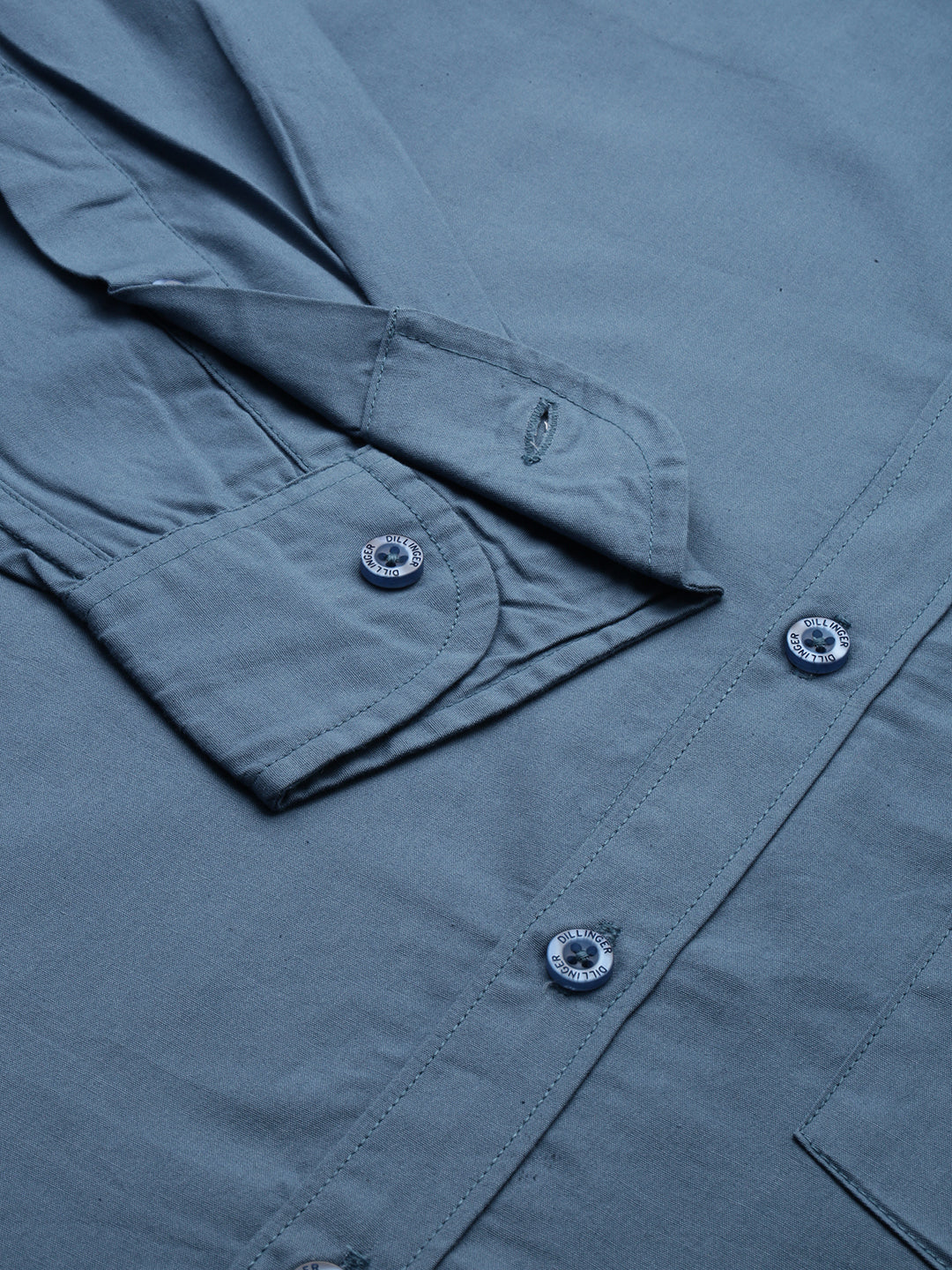 Mens Plain Full Sleeve Shirt With Pocket