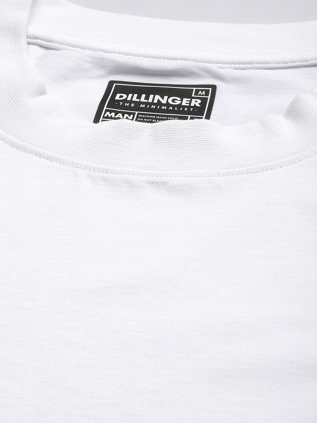 Mens Half Sleeve Round Neck Solid Oversized Fit Tshirts