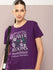 Womens Half Sleeve Round Neck Printed Boxy Fit Tshirts
