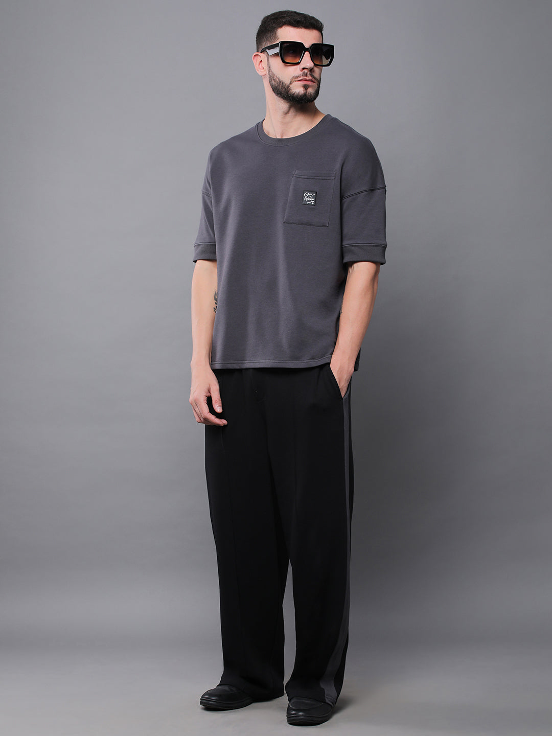 Men Super Soft Cotton Extra Baggy Korean Pant