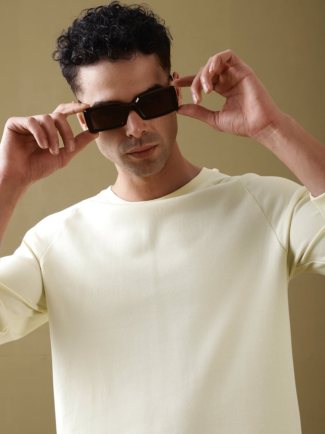 Mens Full Sleeve Round Neck Regular Fit T-Shirts