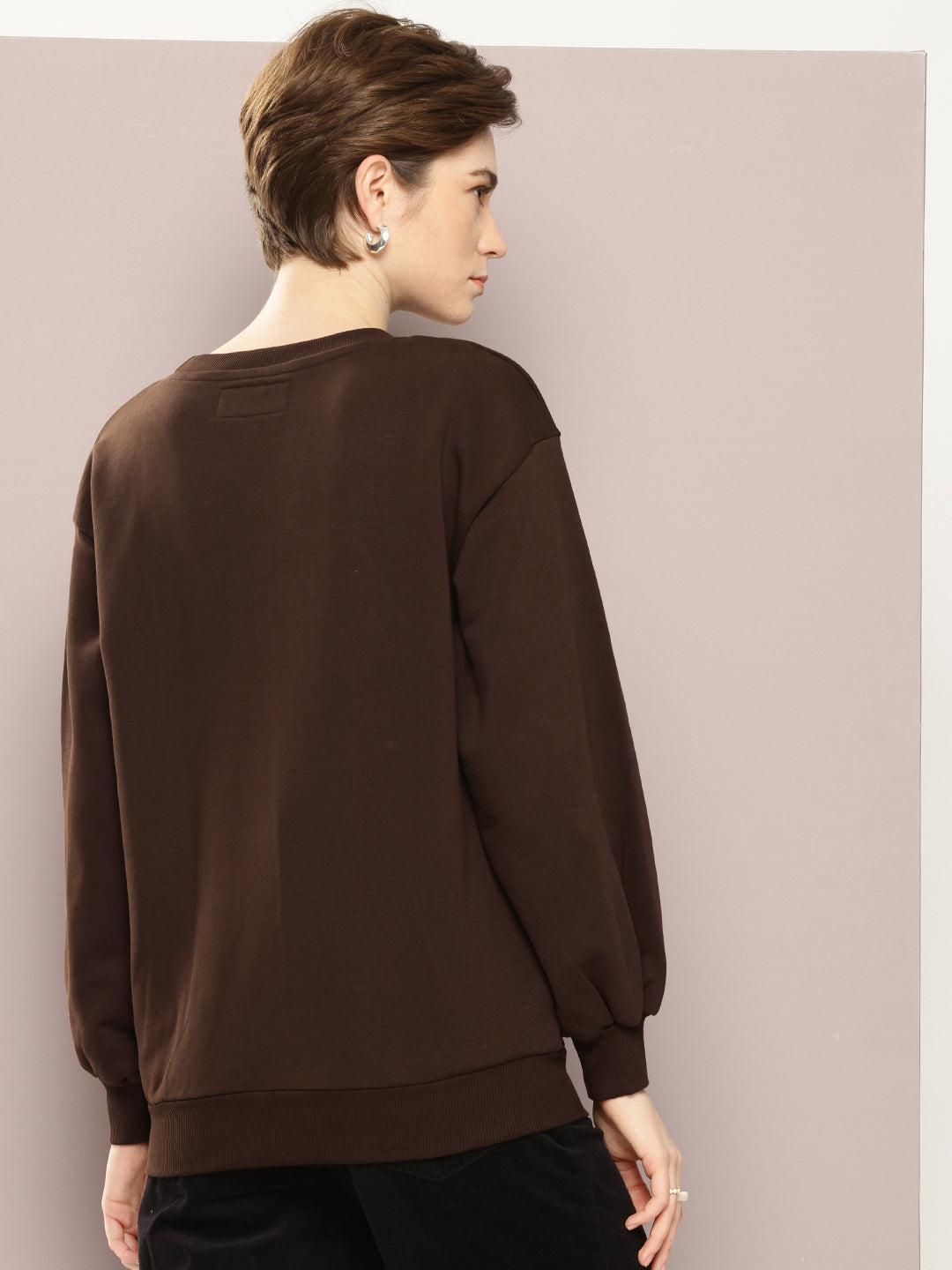 Womens Long Sleeve Oversized Sweatshirt