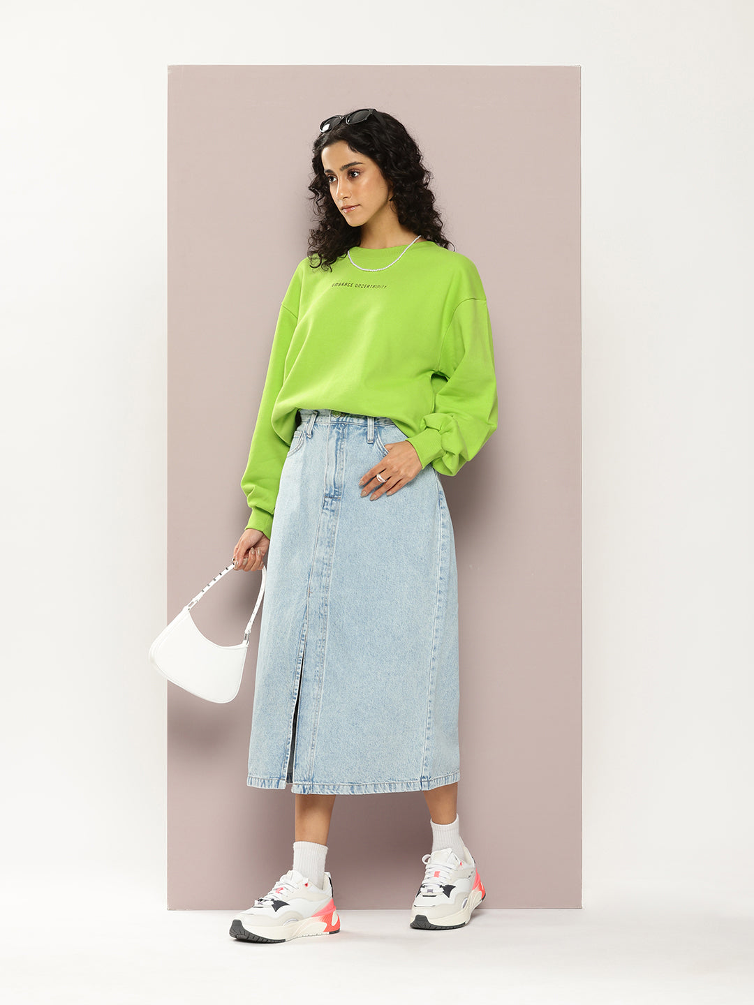 Womens Long Sleeve Oversized Sweatshirt