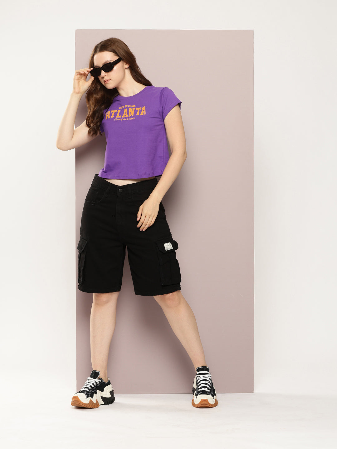 Womens Half Sleeve Round Neck Printed Regular Fit Tshirts